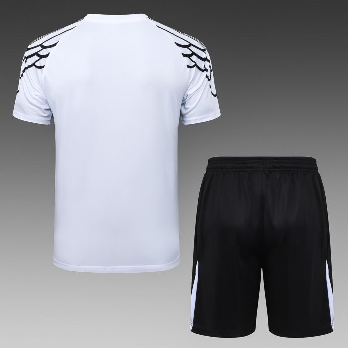 Jordan Paris White Blue Splatter Short Sleeve T-Shirt - 图片 6
