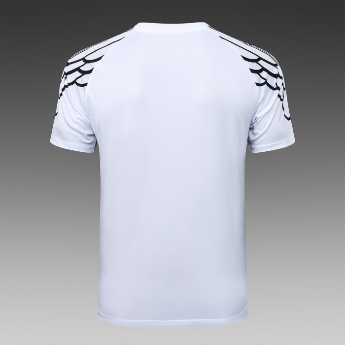 Jordan Paris White Blue Splatter Short Sleeve T-Shirt - 图片 7