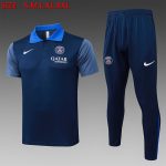 Paris Saint-Germain Polo Shirt Navy Blue