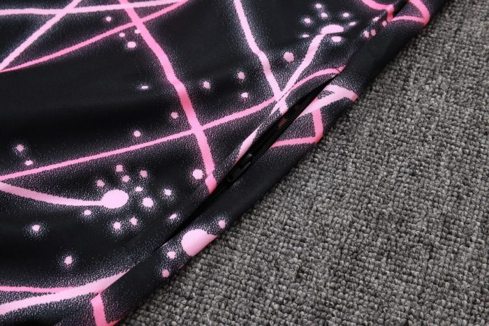 Paris Saint-Germain 2025/26 Long Zip Jacket Black Starry Sky Print - 图片 4