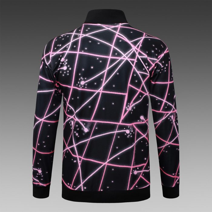 Paris Saint-Germain 2025/26 Long Zip Jacket Black Starry Sky Print - 图片 7