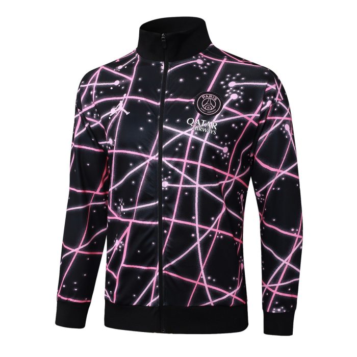 Paris Saint-Germain 2025/26 Long Zip Jacket Black Starry Sky Print - 图片 8