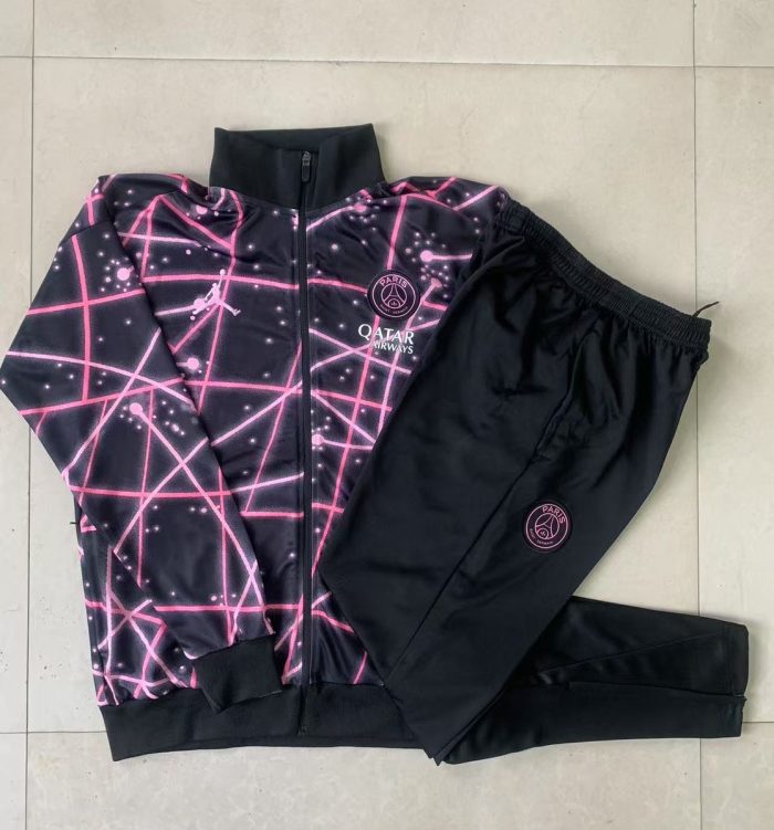 Paris Saint-Germain 2025/26 Long Zip Jacket Black Starry Sky Print - 图片 9