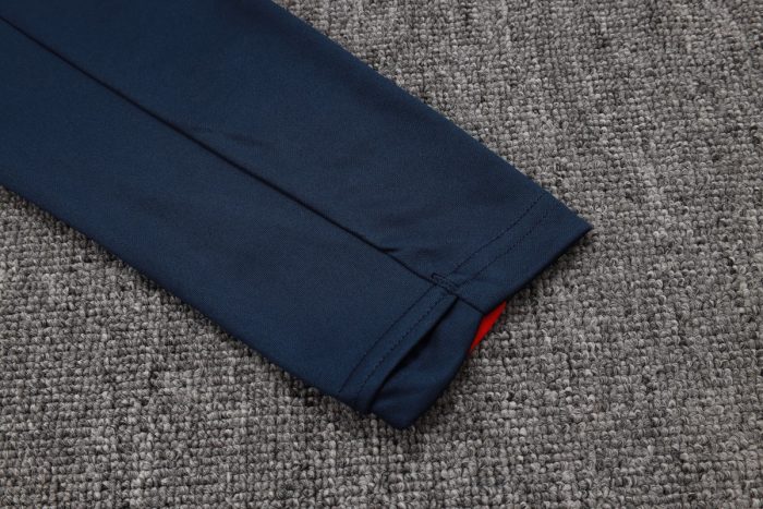 Paris Saint-Germain 25/26 Half-Zip Jacket Blue (Red Shoulder) - 图片 3