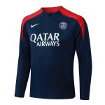 Paris Saint-Germain 25/26 Half-Zip Jacket Blue (Red Shoulder) - 图片 7