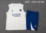 PSG 24/25 Jordan Vest Light Grey Spray - 图片 2