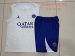 PSG 24/25 Jordan Vest Light Grey Spray - 图片 9