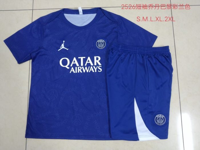 Paris Saint-Germain 24-25 Short Sleeve Jordan Paris Color Splash - 图片 9