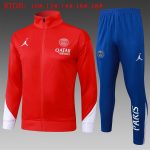 Paris Saint-Germain 24/25 Long Zipper Jacket Red Kids - 图片 2