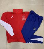 Paris Saint-Germain 24/25 Long Zipper Jacket Red Kids - 图片 3