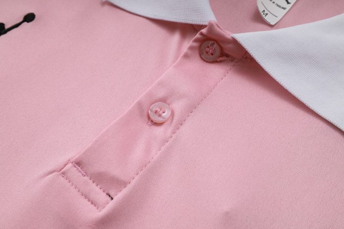 Paris Saint-Germain 24-25 Pink Polo Shirt - 图片 5