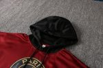 PSG 2021-2022 Jordan Purple Cap with Black Sleeves - 图片 8