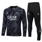 PSG 22/23 Jordan Round Neck Training T-Shirt Dark Gray - 图片 8