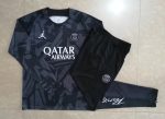 PSG 22/23 Jordan Round Neck Training T-Shirt Dark Gray - 图片 9