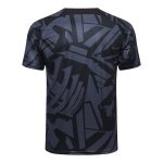 PSG 22/23 Jordan Dark Grey Splatter Short Sleeve Training Set with Pants - 图片 7