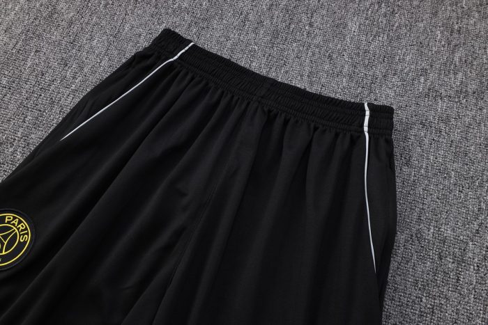PSG 23-24 Jordan White Short Sleeve Training Set with 3/4 Pants - 图片 4