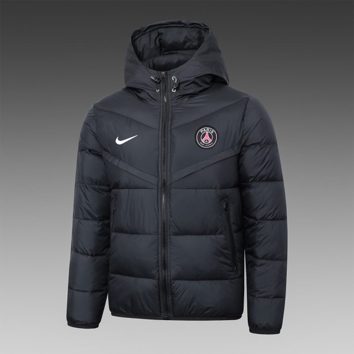 Paris Saint-Germain 23-24 Black Cotton Jacket - 图片 2
