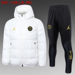 Paris Saint-Germain 23-24 Jordan White Padded Jacket - 图片 2