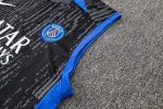 Paris Saint-Germain 23-24 Vest Black with Red and Blue Sleeve Trim - 图片 6