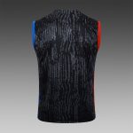 Paris Saint-Germain 23-24 Vest Black with Red and Blue Sleeve Trim - 图片 8