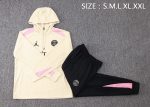 Paris Saint-Germain 24/25 Half-Zip Hoodie Jordan Paris Apricot - 图片 2