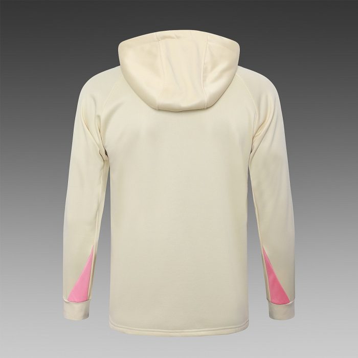 Paris Saint-Germain 24/25 Half-Zip Hoodie Jordan Paris Apricot - 图片 8