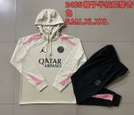 Paris Saint-Germain 24/25 Half-Zip Hoodie Jordan Paris Apricot - 图片 9