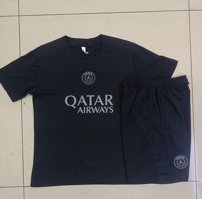 Jordan Paris Black Short Sleeve (Gray Logo) - 图片 9