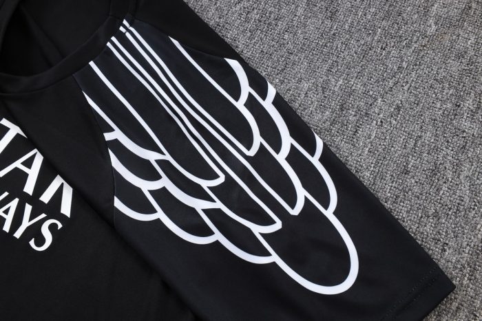 Jordan Paris Black Splatter Short Sleeve T-Shirt - 图片 6