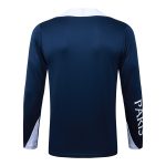 Paris Saint-Germain 2025/26 Half-Zip Jacket Blue with White Shoulders - 图片 7