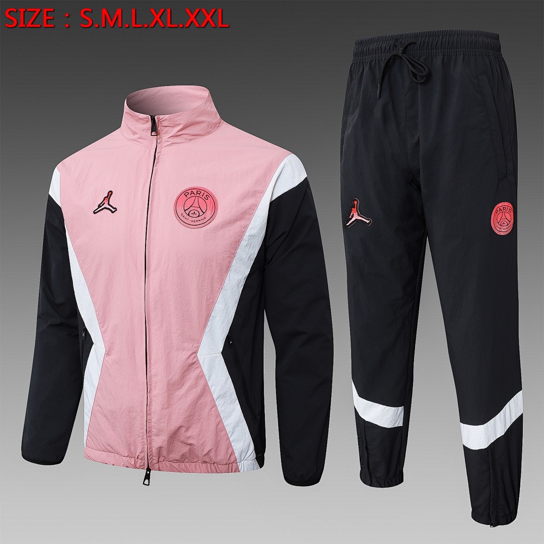 Paris Saint-Germain Pink Long Zipper Jacket