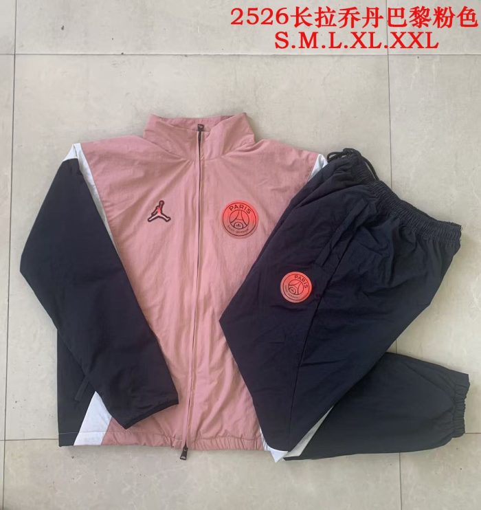 Paris Saint-Germain Pink Long Zipper Jacket - 图片 9