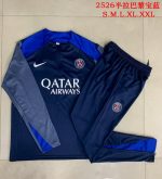 Paris Saint-Germain 2025/26 Semi-Zip Jacket Kids - Blue - 图片 3