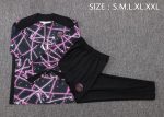 Paris Saint-Germain 2024 Black Starry Sky Print Half-Zip Jacket - 图片 2