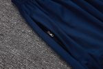 Paris Saint-Germain 2024 Half-Zip Jacket Blue Grid Print - 图片 3