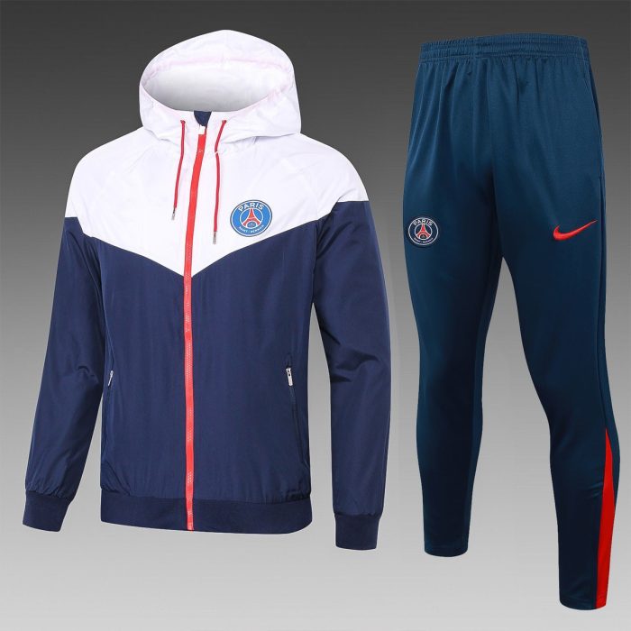 Paris Saint-Germain White Windbreaker - 图片 9