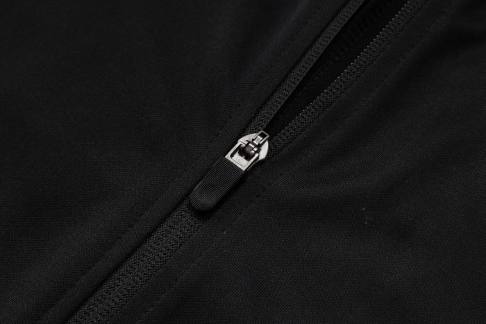 Paris Saint-Germain 24-25 Long Sleeve Training Jacket Black with Pink Sleeves - 图片 6