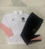 Paris Saint-Germain 24/25 Long Zipper Jacket White Kids - 图片 3