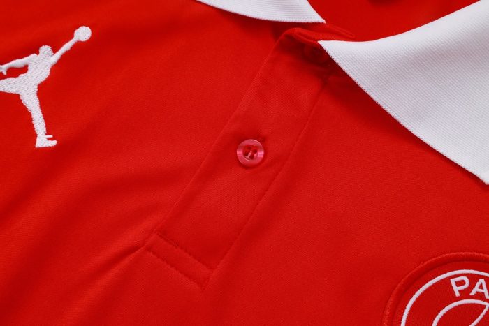 Paris Saint-Germain 24/25 Polo Shirt Red - 图片 5