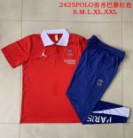 Paris Saint-Germain 24/25 Polo Shirt Red - 图片 9