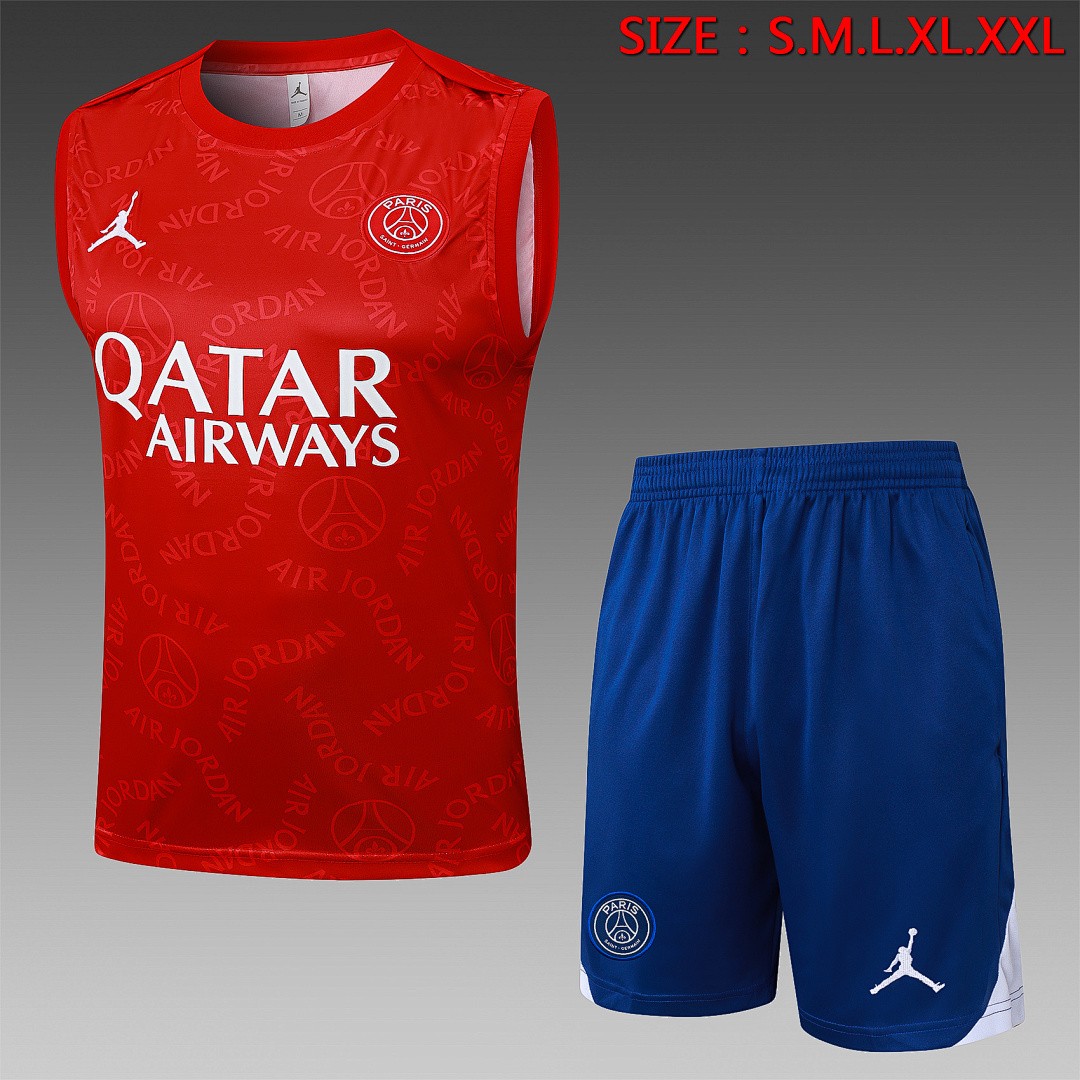 Jordan Paris Red Splatter Vest