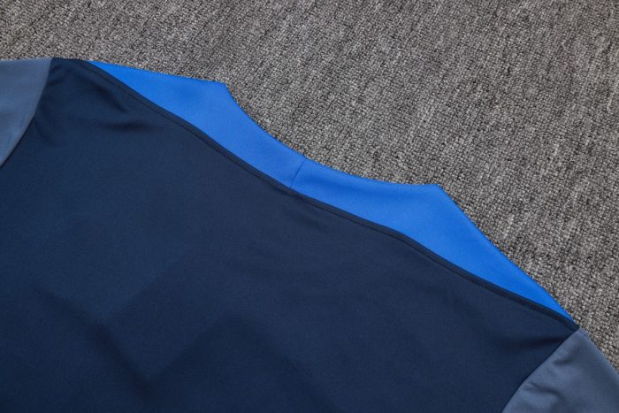 Paris Saint-Germain 2025/26 Training Short Sleeve Set in Blue - 图片 3