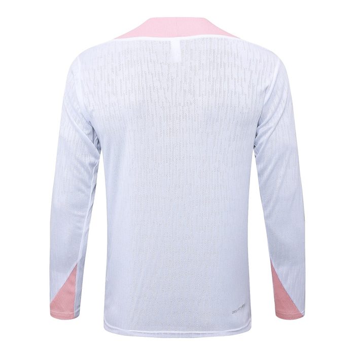 Jordan Paris White Half-Zip Jacket 24-25 Player Version - 图片 7