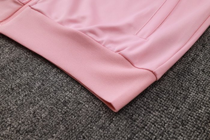 Paris Saint-Germain 24-25 Long Zipper Jacket Pink - 图片 6