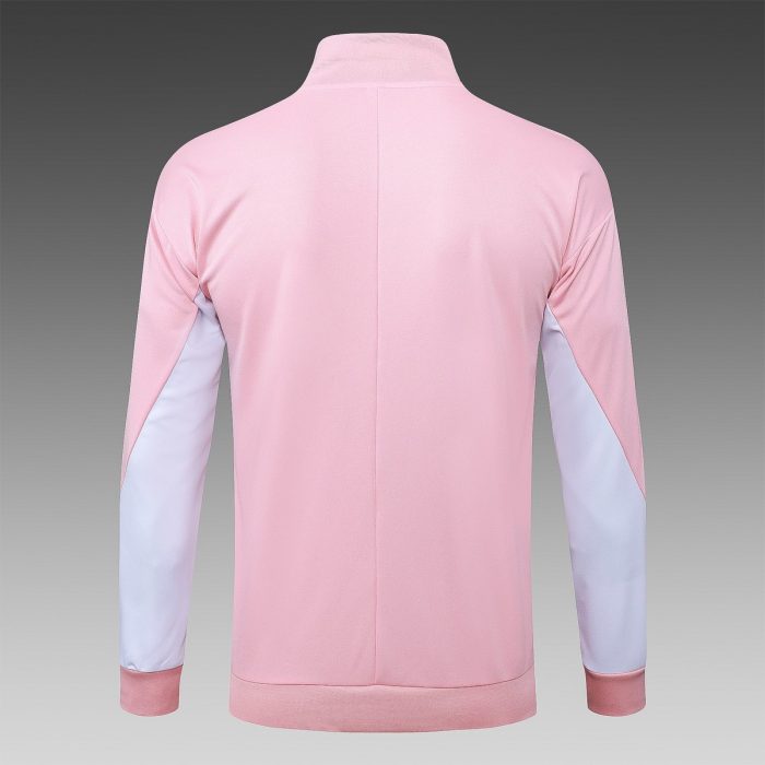 Paris Saint-Germain 24-25 Long Zipper Jacket Pink - 图片 8