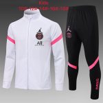 PSG 21-22 Jordan White Kids - 图片 2