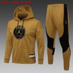 PSG 21-22 Jordan Cap Yellow (Sponsor Logo) S-2XL