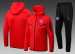 PSG 22-23 Red Long Zip Jacket