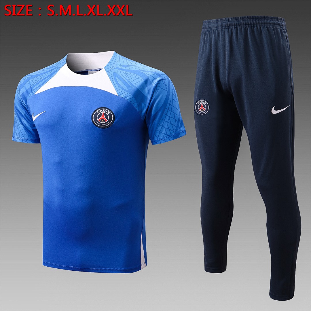 Nike Paris Saint-Germain 22-23 Short Sleeve Training Set (with Pants)