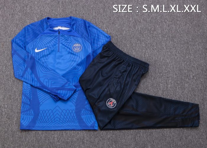 PSG 22/23 Half-Zip Jacket (Spray Ink Style) - 图片 7